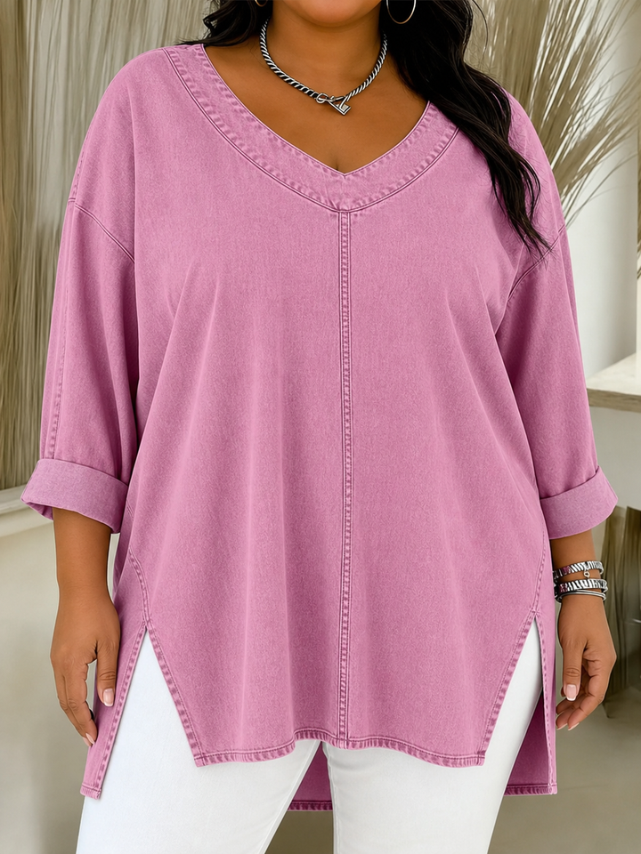 Lucy | Stilfuld Denim Top