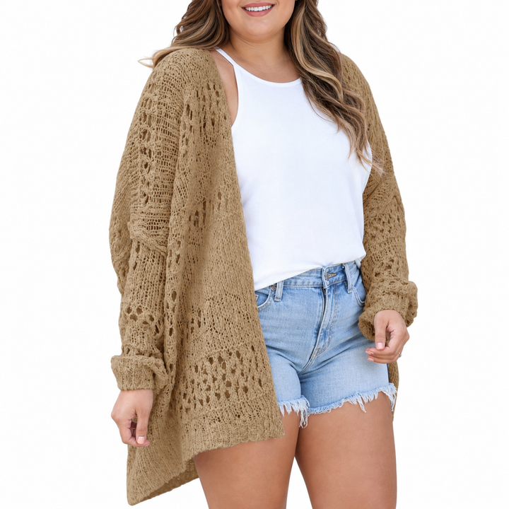 NAOMI | Letvægts Oversized Boho Sommer Cardigan