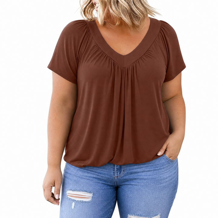 KENNEDY | Casual V-Hals Top