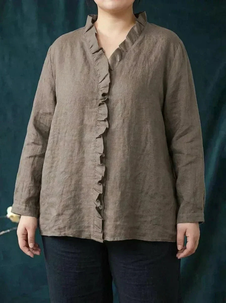 Shiloh | Elegant Linned Sommerbluse