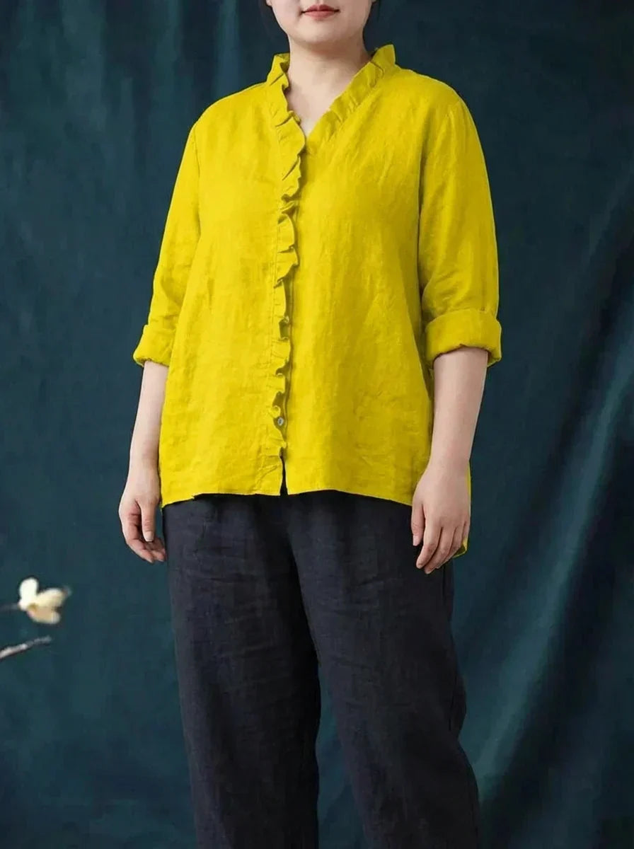 Shiloh | Elegant Linned Sommerbluse