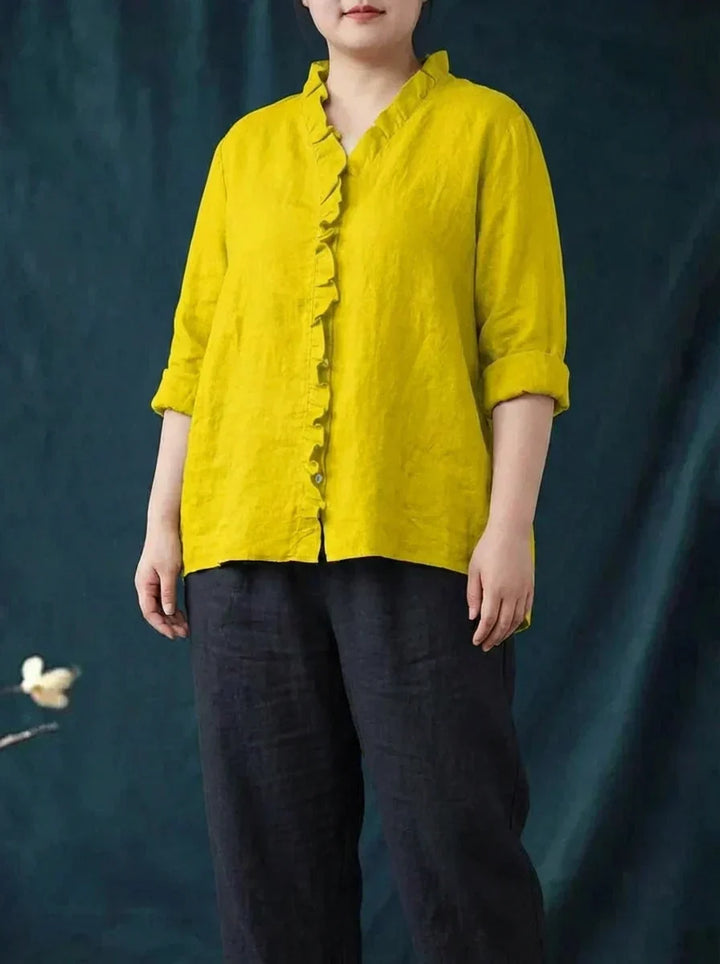 Shiloh | Elegant Linned Sommerbluse