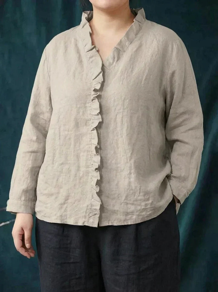 Shiloh | Elegant Linned Sommerbluse