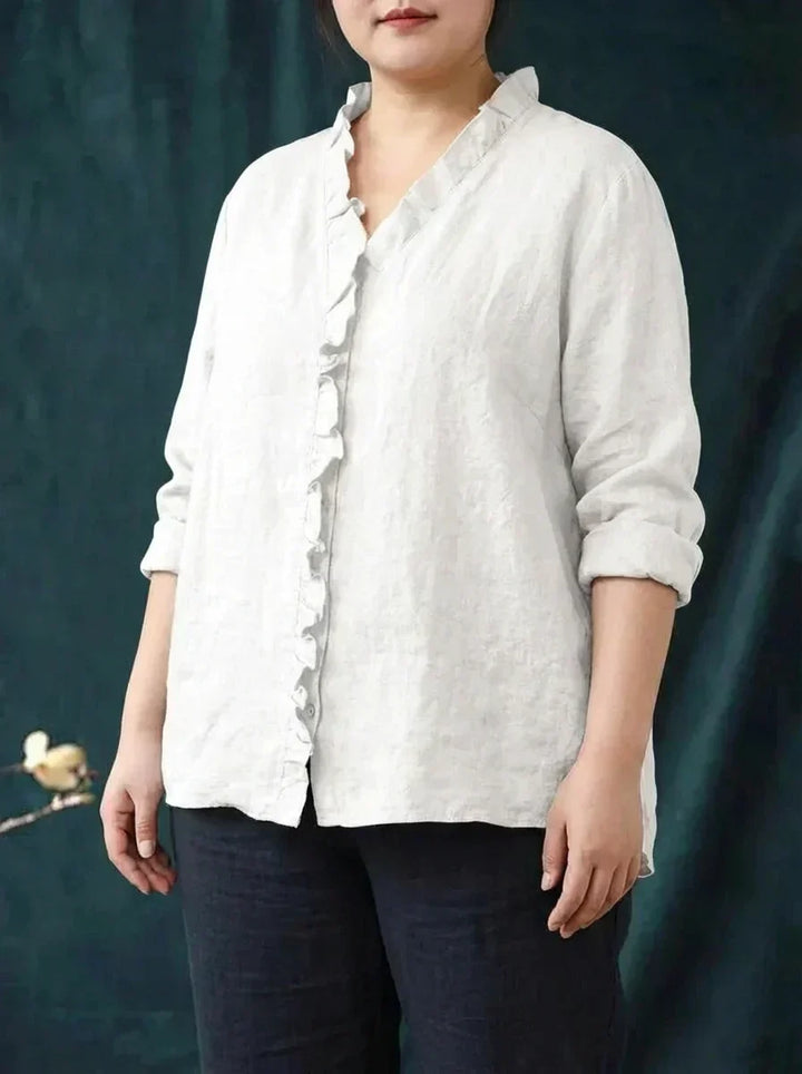 Shiloh | Elegant Linned Sommerbluse