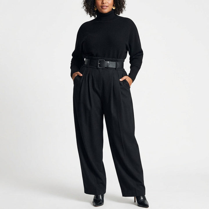 Aisha Jumpsuit med Høj Hals