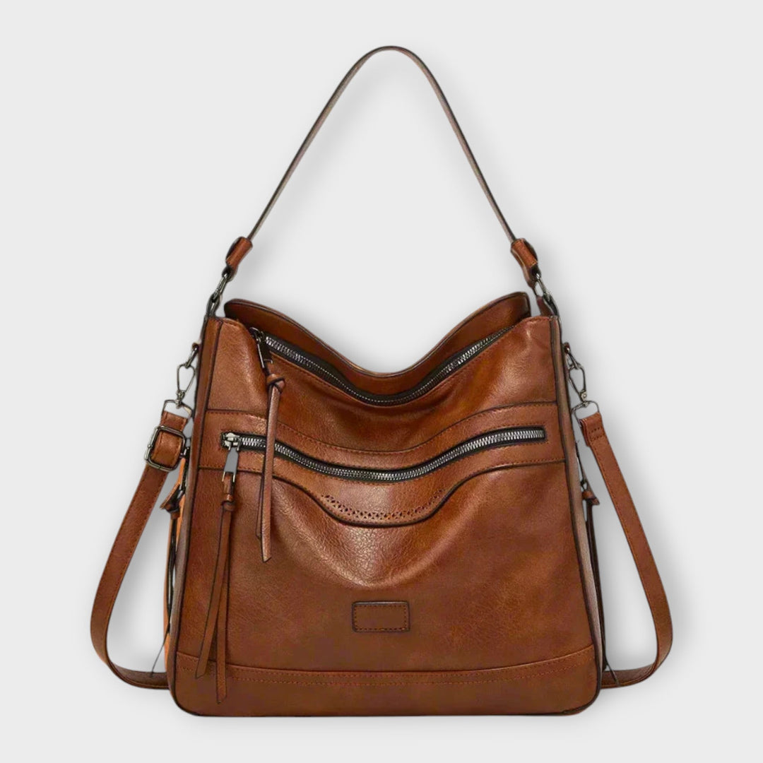 Estelle - Klassisk Retro Skuldertaske