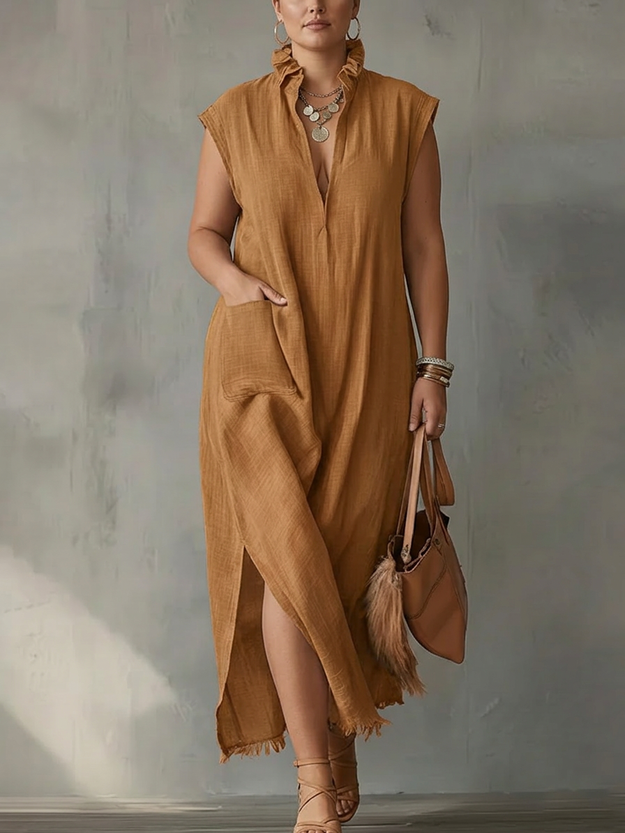 Cordelia | Ruffle Spring Maxi Dress