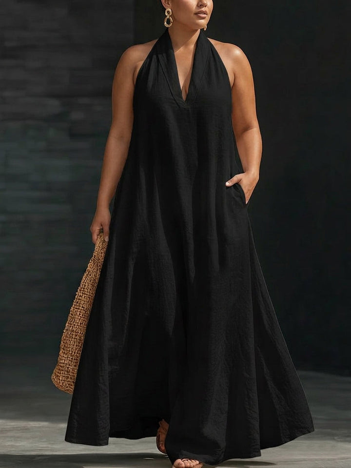 Nova | Halter Maxi Kjole