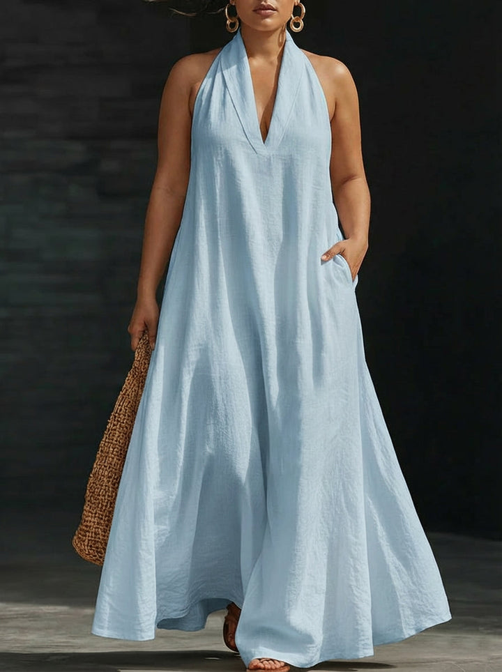 Nova | Halter Maxi Kjole