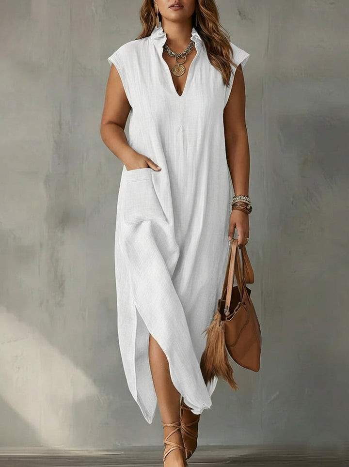 Cordelia | Ruffle Spring Maxi Dress