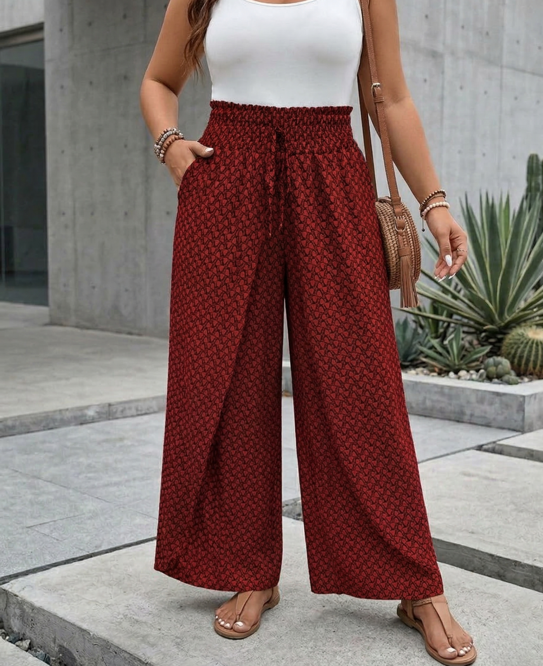KATYA - DAMERNE BRED-BENDEDE Bukser