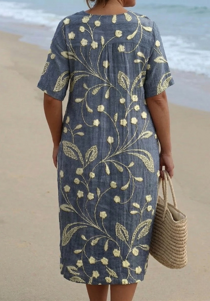 Maybelle - Vintage Blomstret Kjole