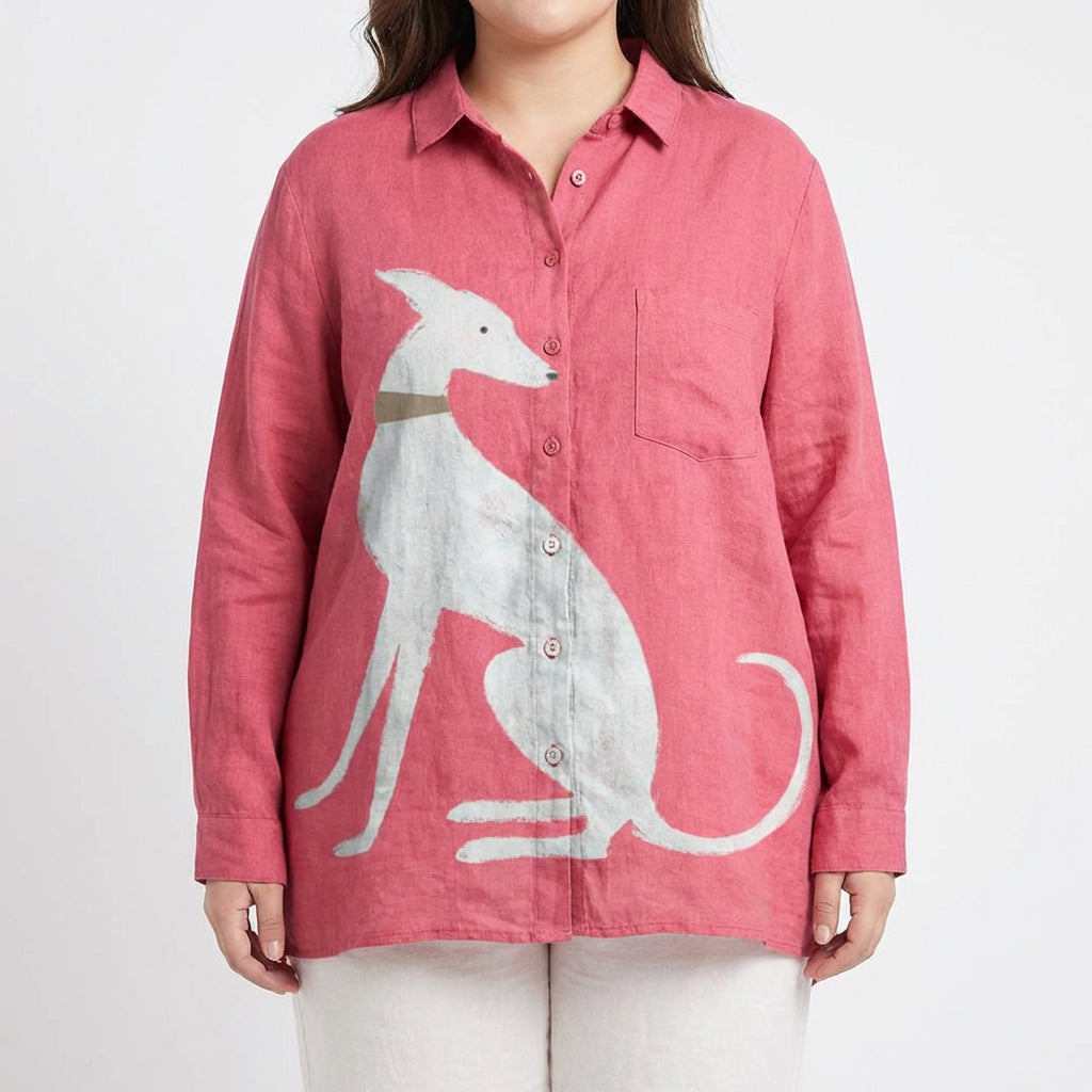 Ondine | Elegant linned sommerbluse
