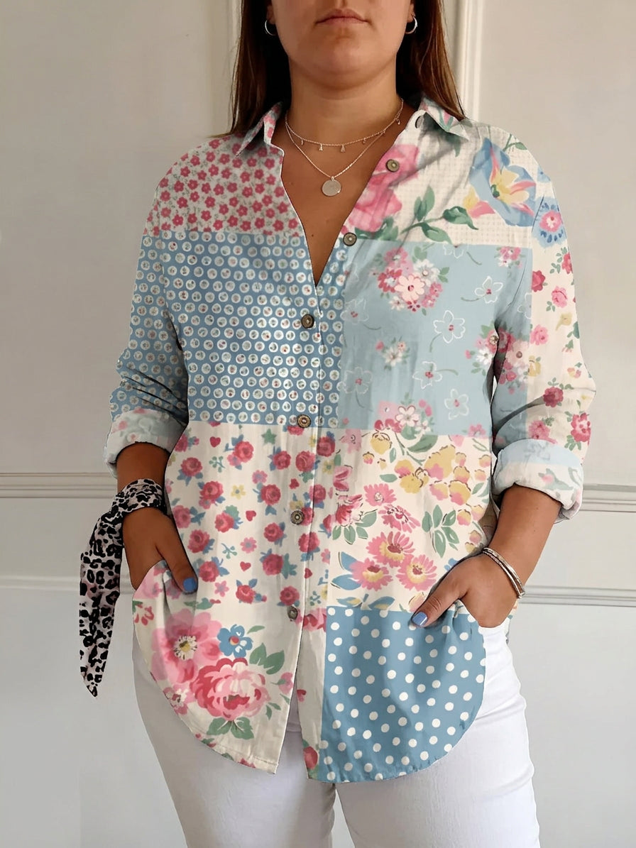Opaline | Chic Bluse med Legende Prints