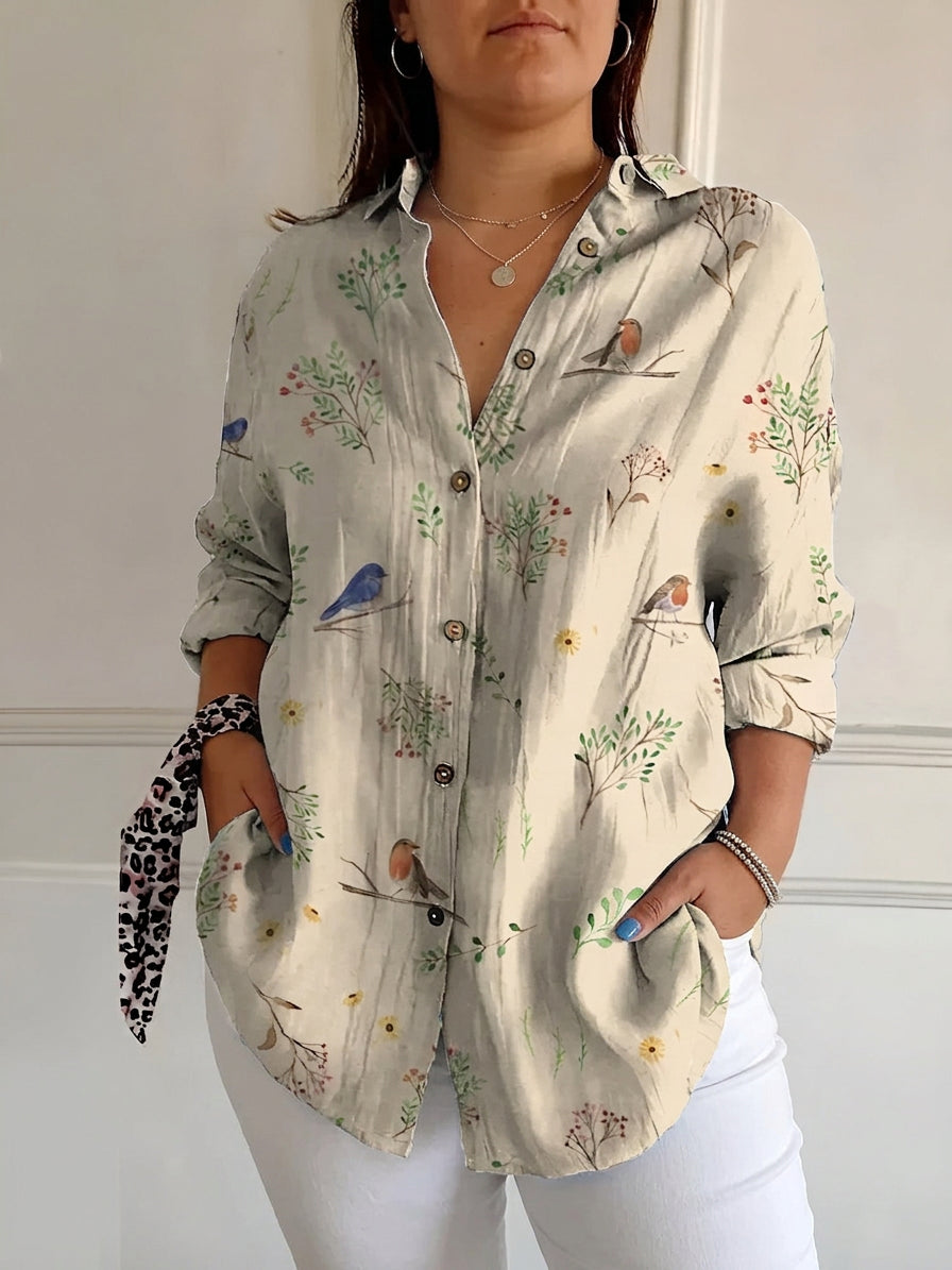 Opaline | Chic Bluse med Legende Prints