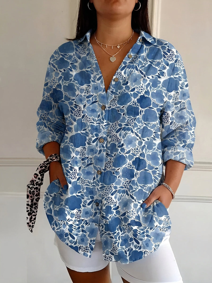 Opaline | Chic Bluse med Legende Prints